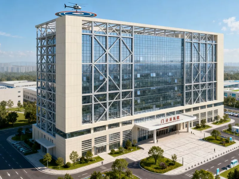 Co byste měli požadovat od ocelové budovy nemocnice?