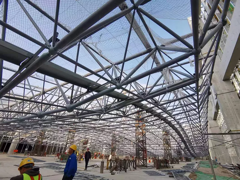 Planetárium ocelové konstrukce